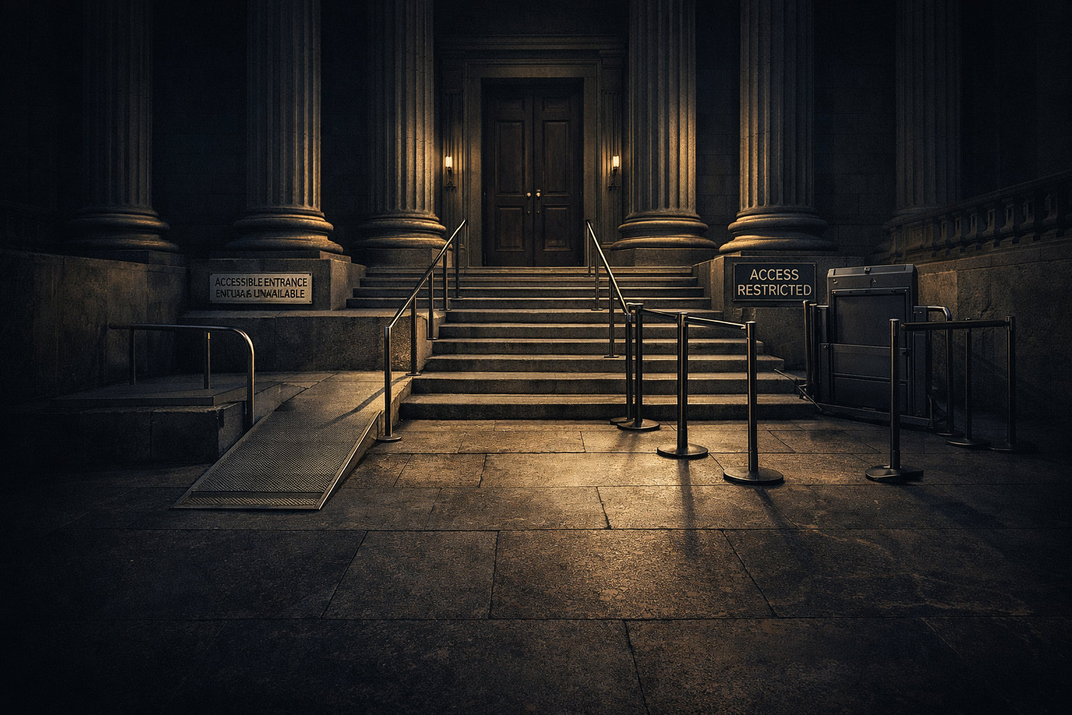 Physical Infrastructure Failure as Structural Denial of Access to Justice for Persons with Disabilities