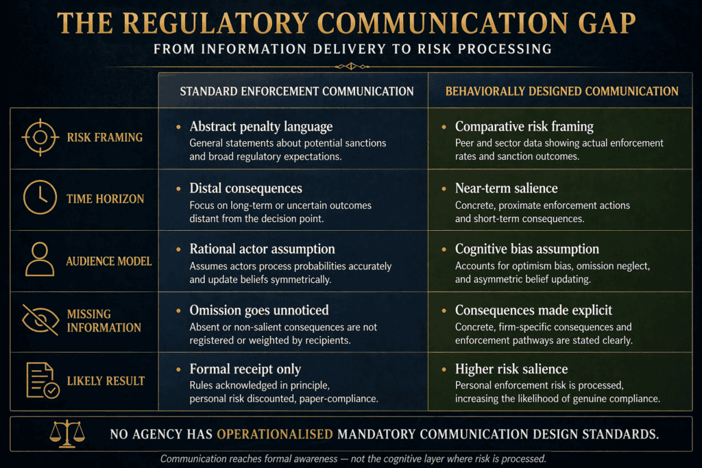 optimism bias compliance