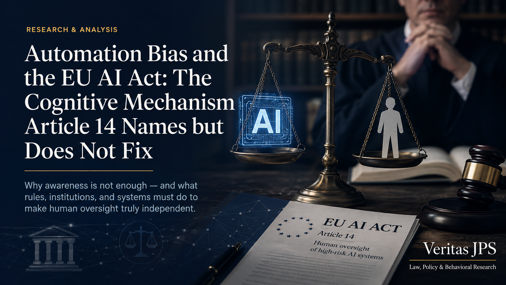 Automation Bias in AI Human Oversight Under the EU AI Act